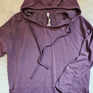 Women's ALO hoodie dusty red/purple size M